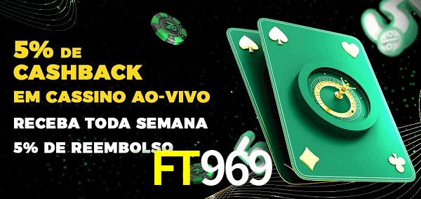 Promoções do cassino ao Vivo FT969